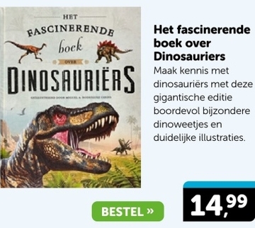 Aanbieding: Het fascinerende boek over Dinosauriers