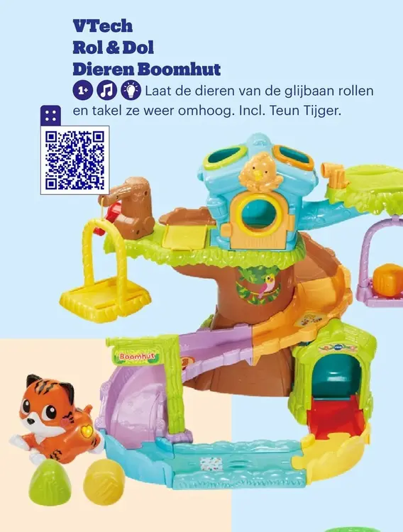 Aanbieding: VTech Rol & Dol Dieren Boomhut