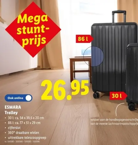 Promotie: Trolley