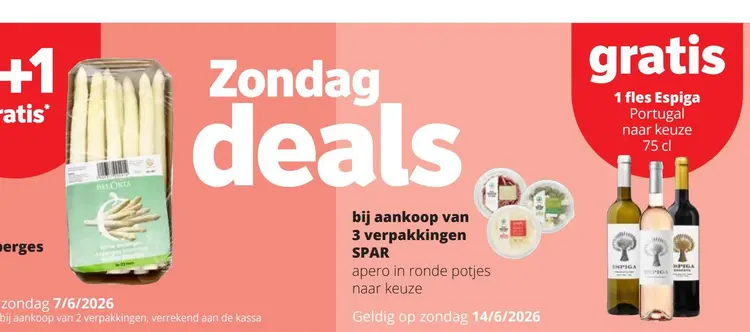Promotie: Witte asperges