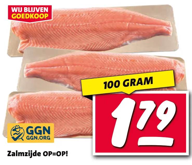 Aanbieding: Zalmzijde
