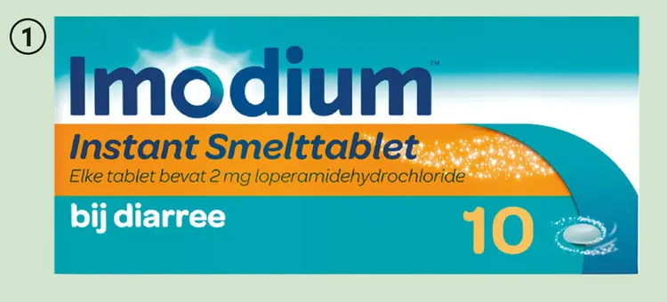 Aanbieding: Imodium Instant Smelttablet