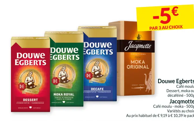 Offre: Douwe Egberts / Jacqmotte