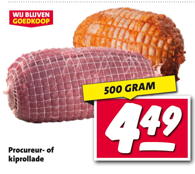 Aanbieding: Procureur- of kiprollade