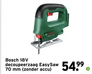 Aanbieding: 18V decoupeerzaag EasySaw