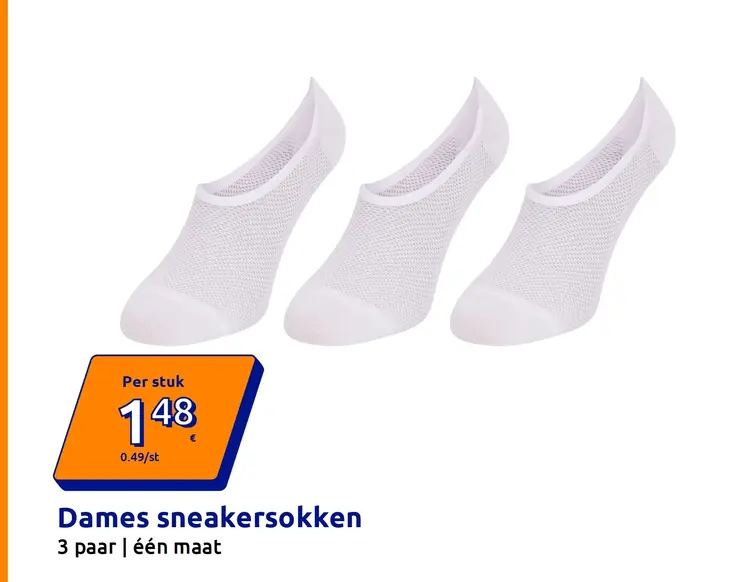 Promotie: Dames sneakersokken