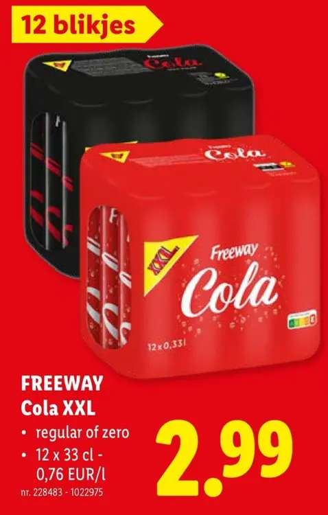 Promotie: Cola XXL