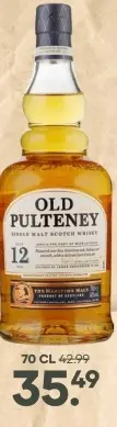 Aanbieding: Old Pulteney 12 Yrs Malt