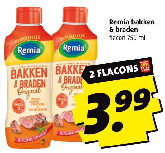 Aanbieding: Remia bakken & braden