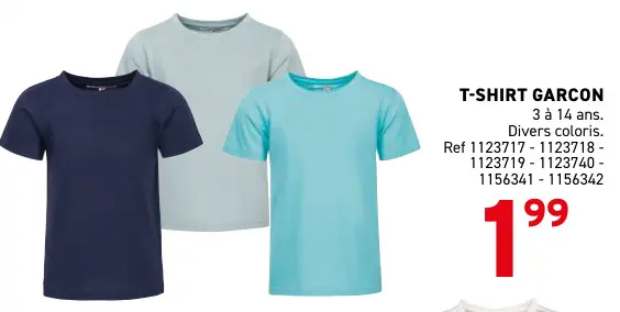 Offre: T-shirt garcon