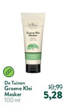 Aanbieding: Groene Klei Masker