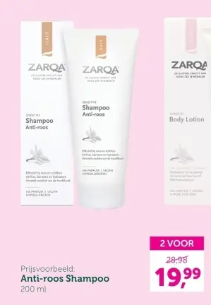 Promotie: Anti-roos Shampoo