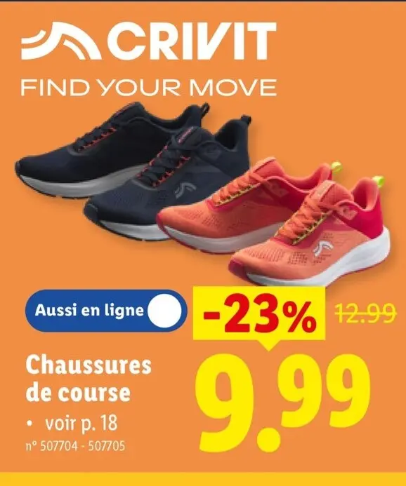 Offre: Chaussures de course