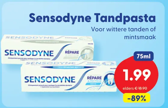 Aanbieding: Tandpasta