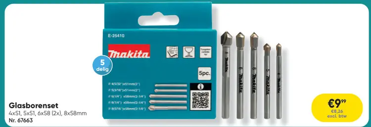 Aanbieding: Glasborenset