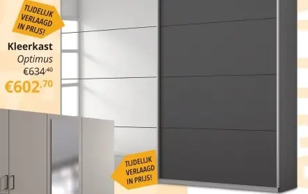 Promotie: Kleerkast Optimus