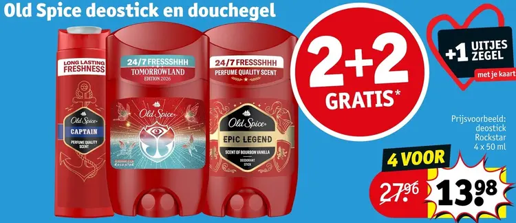Aanbieding: Deostick en douchegel