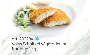 Offre: Volys Schnitzel végétarien au fromage