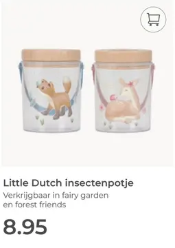 Aanbieding: Little Dutch insectenpotje