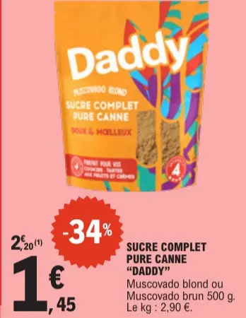 Promotie: Sucre complet pure canne