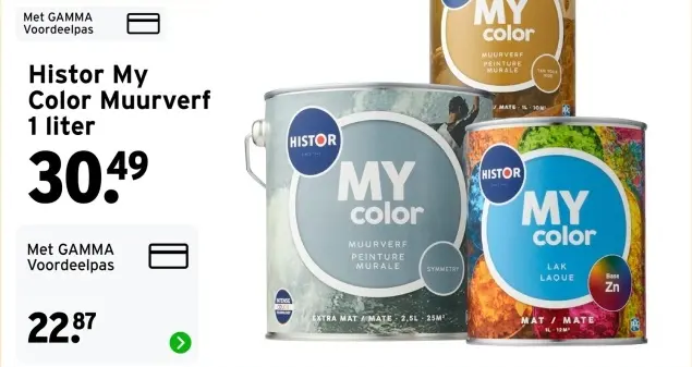 Aanbieding: Histor My Color Muurverf