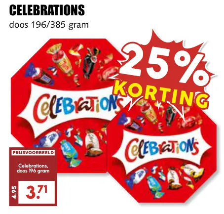 Aanbieding: Celebrations