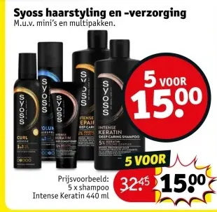Promotie: haarstyling en -verzorging