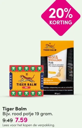 Aanbieding: Tiger Balm