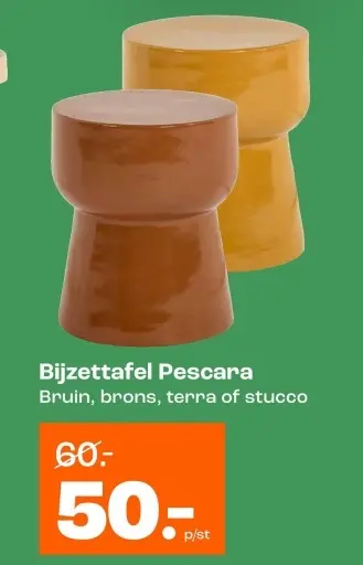 Promotie: Bijzettafel Pescara