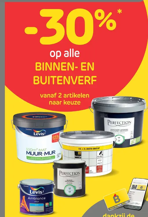 Promotie: Binnen- en buitenverf