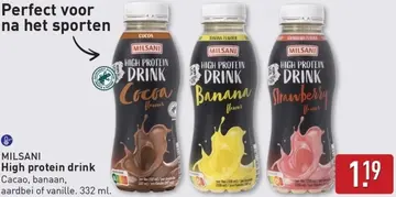 Aanbieding: High protein drink