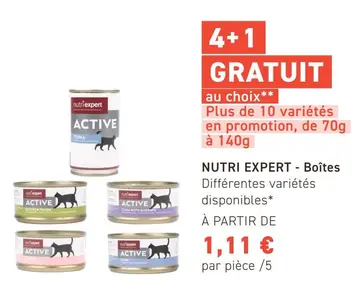 Offre: NUTRI EXPERT - Boîtes