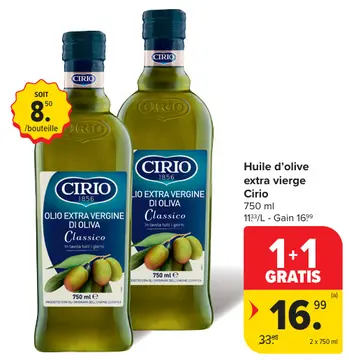 Offre: Huile d'olive extra vierge