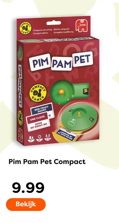 Aanbieding: Pim Pam Pet Compact