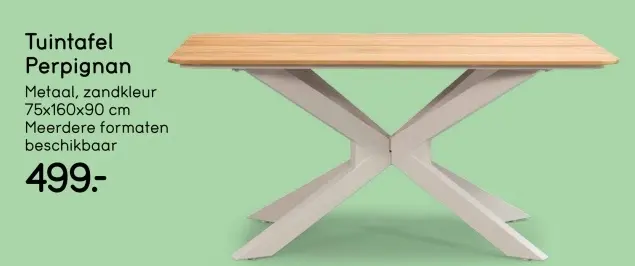 Aanbieding: Tuintafel Perpignan