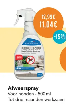 Aanbieding: Afweerspray