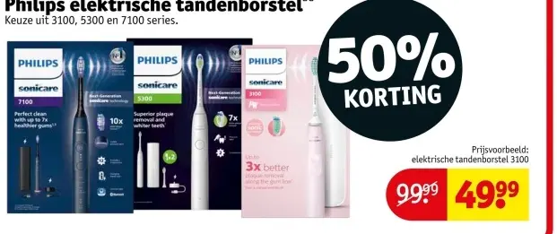 Aanbieding: elektrische tandenborstel