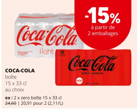 Offre: Coca-Cola