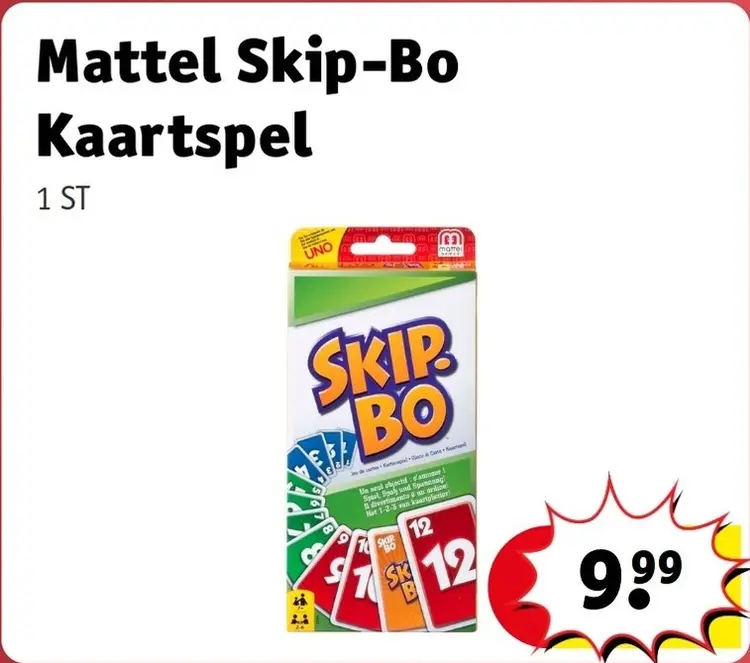 Aanbieding: Skip-Bo Kaartspel
