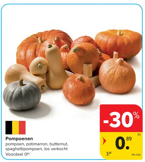 Promotie: Pompoenen