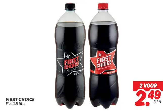 Aanbieding: First Choice cola