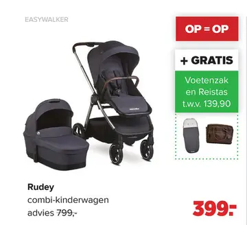 Aanbieding: Rudey combi-kinderwagen