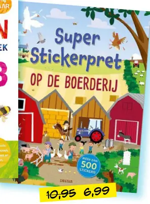 Promotie: Super Stickerpret OP DE BOERDERIJ