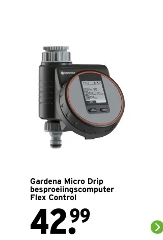 Aanbieding: Micro Drip besproeiingscomputer Flex Control