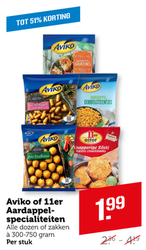 Aanbieding: Aviko of 11er Aardappelspecialiteiten