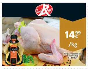Promotie: Poularde fermière