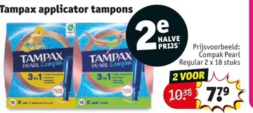 Aanbieding: Tampax applicator tampons