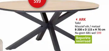 Aanbieding: Tafel