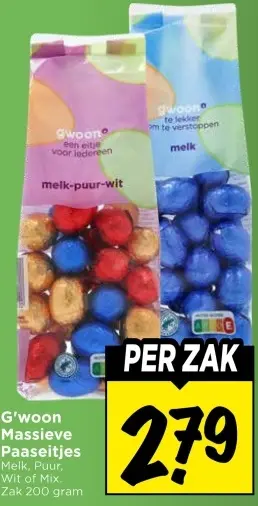 Aanbieding: Massieve Paaseitjes