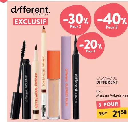 Offre: Mascara Volume noir